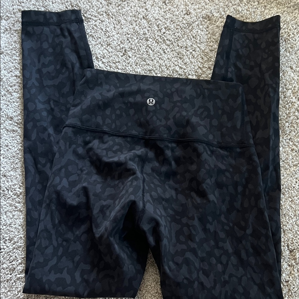Lululemon Black Camo Leggings